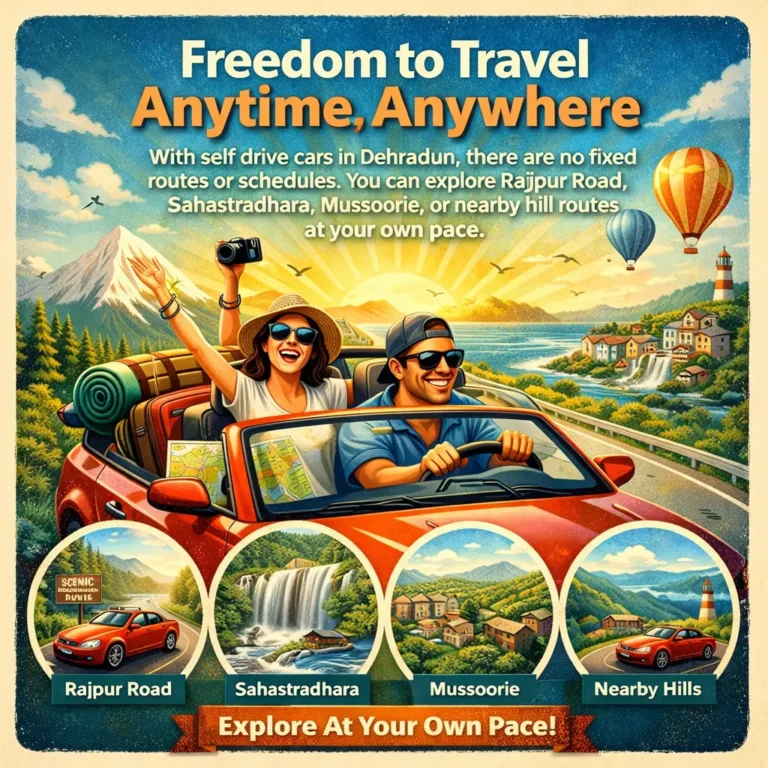 self drive car Rentals in dehradun