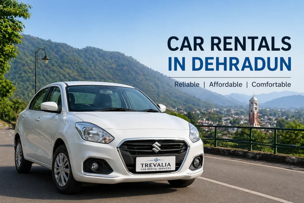 self drive car rentals in Dehradun